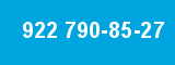 922 790-85-27